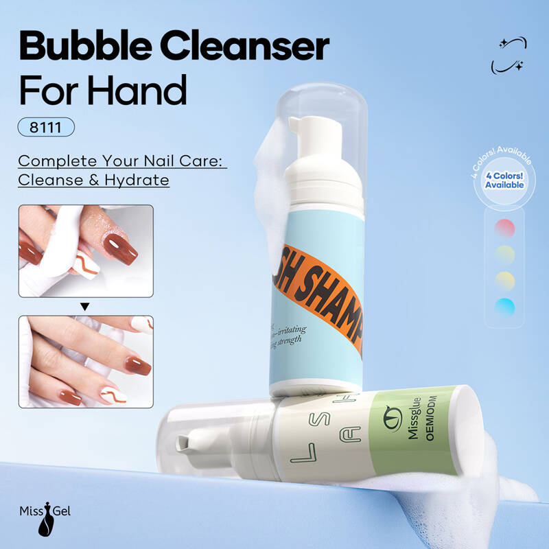 Wholesale Hand Mousse | Bubble Cleanser | Private Label - MissGel